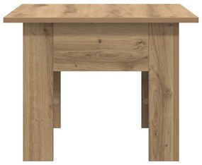 Mesa de centro carvalho artisiano 55 x 55 x 42 cm