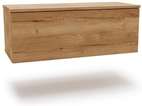 Armário TV 80 cm -  cor carvalho artesanal