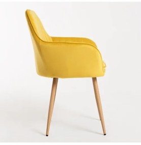DUDECO - Cadeira Norbana Amarelo