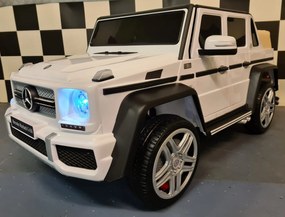 Carro infantil a bateria Mercedes Maybach G650 12V 1 pessoa branca