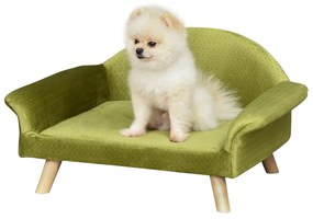 PawHut Sofá-cama para animais de estimação Sofá para cães Gatos com al