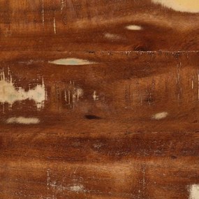 Armário de TV para parede 100x32x25cm madeira recuperada maciça