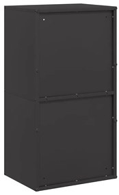 Suporte para lenha 40x30x75 cm aço laminado a frio preto