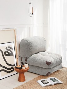 Sofá-Cama Fold – Cinzento – 80x70 cm