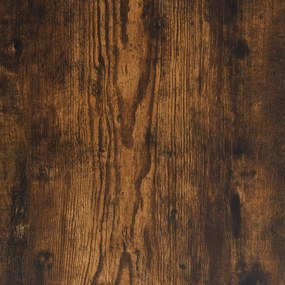 Secretária 139x139x75 cm derivados de madeira carvalho fumado