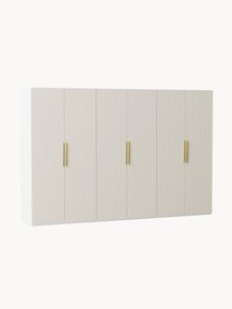 Roupeiro modular com porta giratória Simone, L 300 cm, vários tamanhos