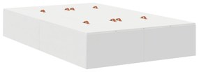 Cama de Armazenagem vidaXL Branca 120x190 cm
