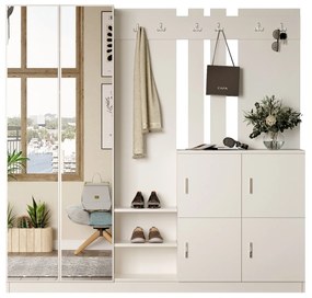 Bengaleiro DD9 – Branco – 187,2 x 180 x 37,5 cm