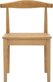 CONJUNTO DE 2 CADEIRAS JAPAN  54X54X70 CM CASTANHO