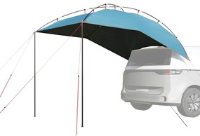 Tenda de carro impermeável azul