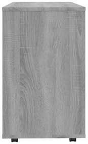 Mesa de apoio 70x35x55 cm madeira processada sonoma cinza