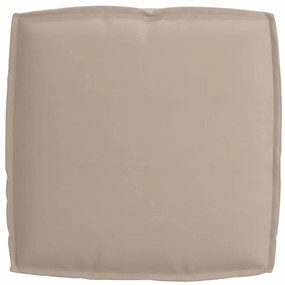 Almofada de Palete pra Assento Taupe 50x50x12 cm Tecido Oxford
