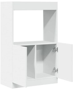 Armário alto 63x33x100 cm derivados de madeira branco