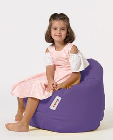 Puff de Jardim Premium Kids – Roxo – 60x60x25 cm | Tribo Home