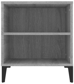 Móvel para TV 102x44,5x50 cm derivados madeira cinzento sonoma