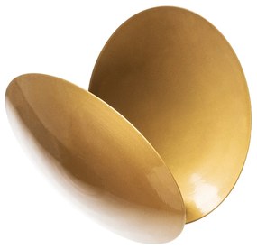 Candeeiro de Parede Yosma – Dourado – 25x25x16 cm