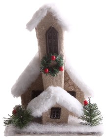 Casa Natal Com Luz 22CM