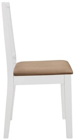 3 pcs conjunto de jantar MDF branco