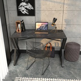 Secretária de Estudo Gyza – Preto – 120x60x75 cm