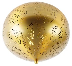 Candeeiro de teto oriental dourado - Zayn Oriental