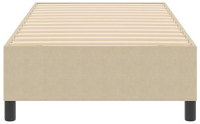 Cama Box vidaXL Verde Claro Cinza 90x200 cm em Tecido de Corduroy