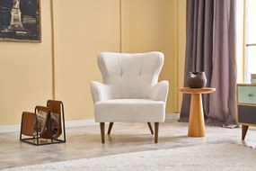 Cadeira Wing Karina Prestij – Creme – 73x87x80 cm