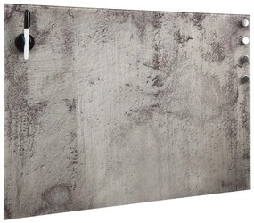 Quadro magnético em vidro para parede 60x40 cm