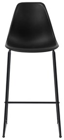 5 pcs conjunto de bar plástico preto