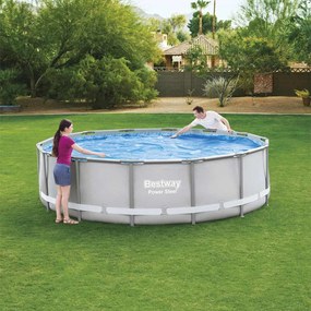 Cobertura de piscina solar Flowclear 427 cm
