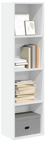 vidaXL Estante 40x30x152 cm derivados de madeira branco