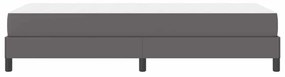 Cama Outros Cinzeto 80 x 200 cm Couro sintético