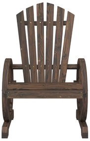 Cadeira Adirondack para jardim madeira de abeto maciça