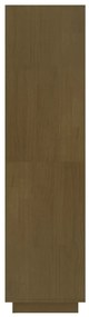 Estante/divisória 60x35x135 cm pinho maciço castanho-mel