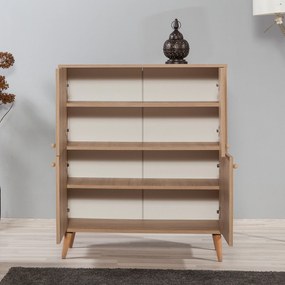 Armário Multiuso Multilux – Carvalho Sonoma – 95x111x36 cm