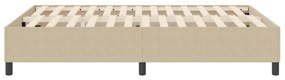 Cama Box Spring vidaXL Verde Claro Cinza 140x200 cm em Tecido Cotelê