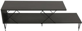 Móvel TV Street – Antracite – 120x40x30 cm