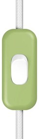 Interruptor unipolar em linha Creative Switch verde suave