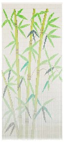 vidaXL Cortina mosquiteira em bambu 90x200 cm