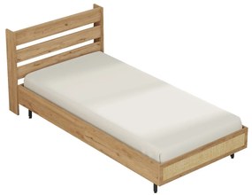 Estrado de Cama Individual ON13 – Nogueira – 108,5x86x205,6 cm