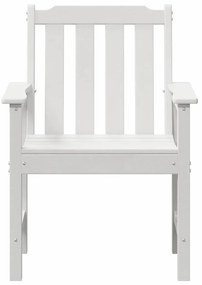 Cadeiras de Jantar para Jardim vidaXL 6 pcs Brancas 65,5x55,5x88 cm HD