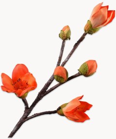 Flores artificiais Bombax, conjunto de 2