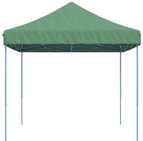 Tenda para festas pop-up dobrável 410x279x315 cm verde