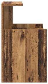 Armário de cama Madeira antiga 40 x 35 x 60 cm Aglomerado