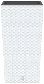 Vaso com interior removível 21 / 49 L vime PP branco