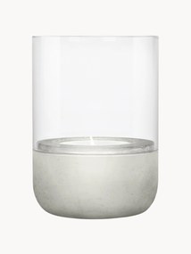 Suportes de vela em cimento Calma, conjunto de 2