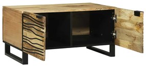 Mesa de Centro - 80 x 50 x 40 cm, Madeira de Mangueira Maciça