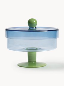 Pote de vidro artesanal Duo