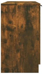 Armário casa de banho 64,5x33,5x59 cm madeira carvalho fumado