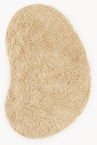 Tapete de pelo comprido com forma orgânica Tully