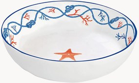 Pratos de sopa em porcelana Cote De Mer, conjunto de 4